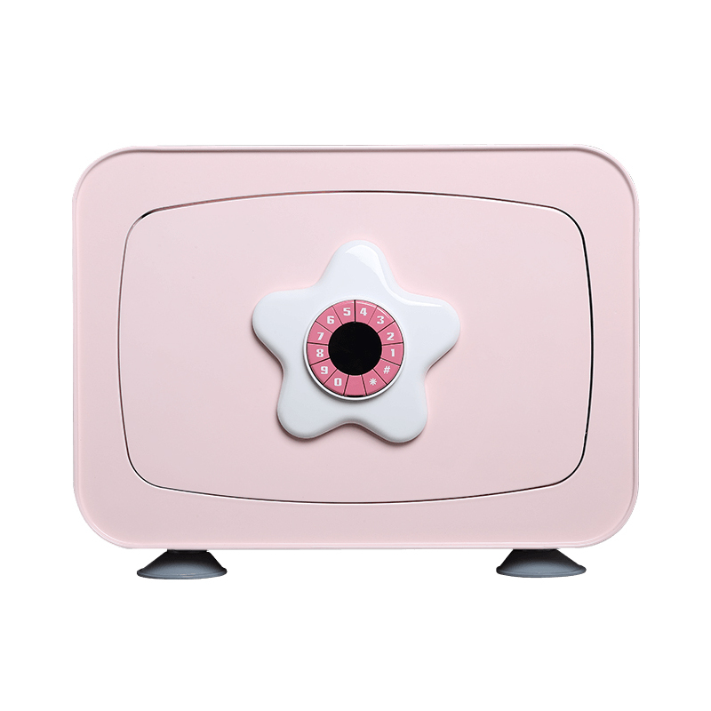 Детский электронный сейф Xiaomi CRMCR Kid Safe Deposit Box Pink