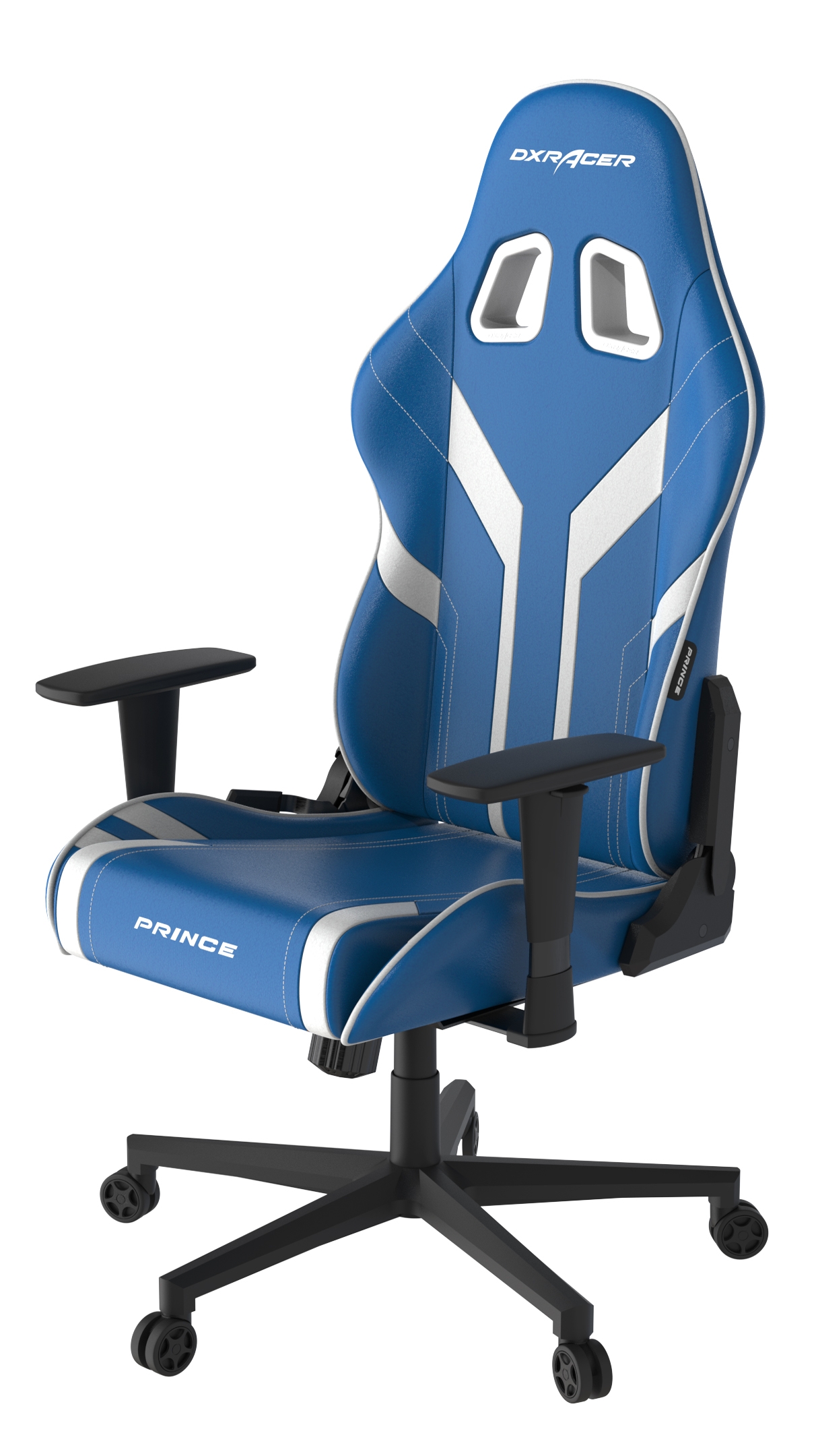 Игровое кресло DXRacer Peak сине-белое