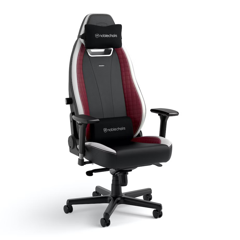 Игровое Кресло Noblechairs LEGEND Ed. Black/Whire/Red (