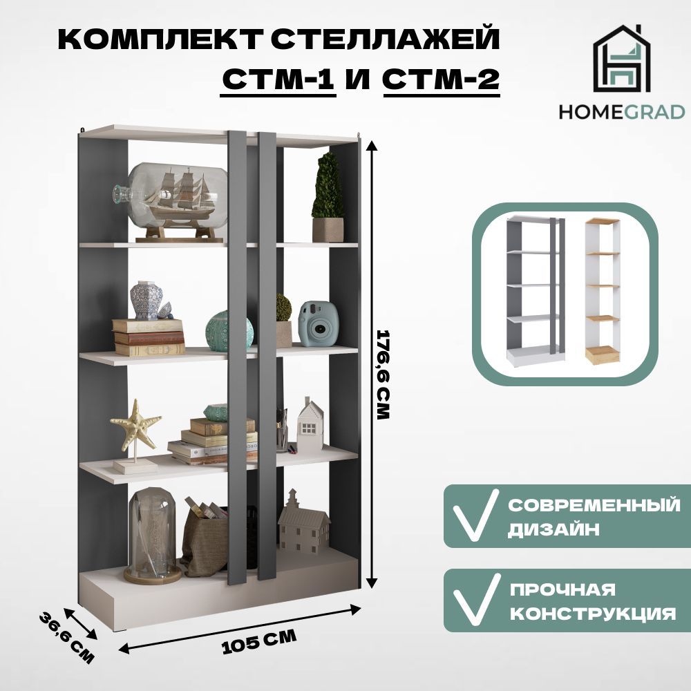 Комплект стеллажей HomeGrad