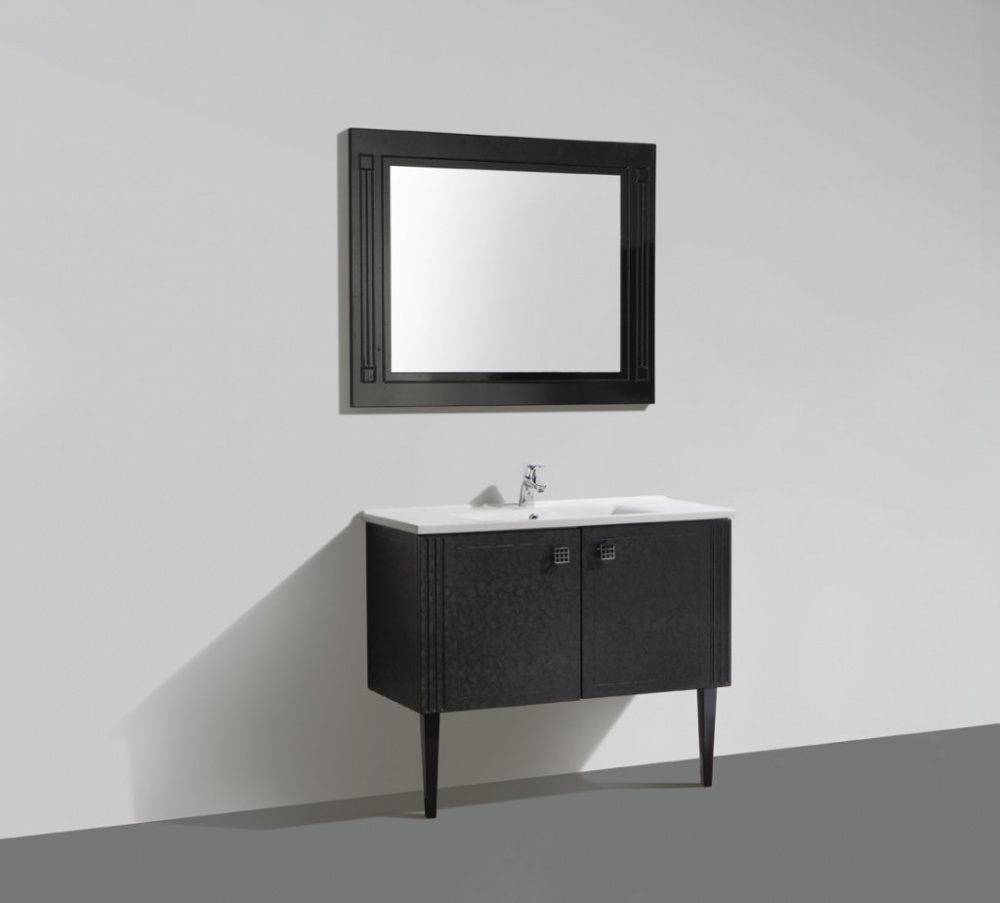 Зеркало BelBagno Atria 100x80 черный